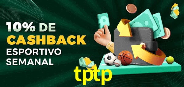 10% de bônus de cashback na tptp